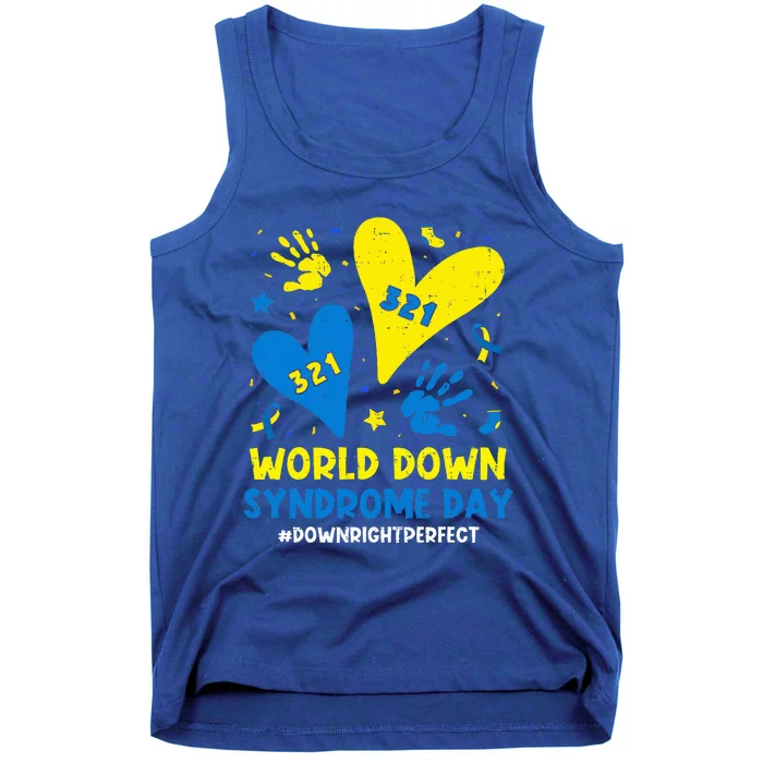 World Down Syndrome Day 321 Awareness Support Tank Top