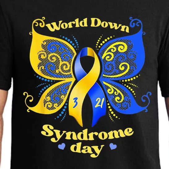 World Down Syndrome Day Awareness Socks Down Right Pajama Set