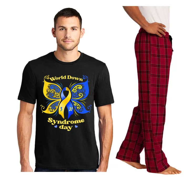 World Down Syndrome Day Awareness Socks Down Right Pajama Set