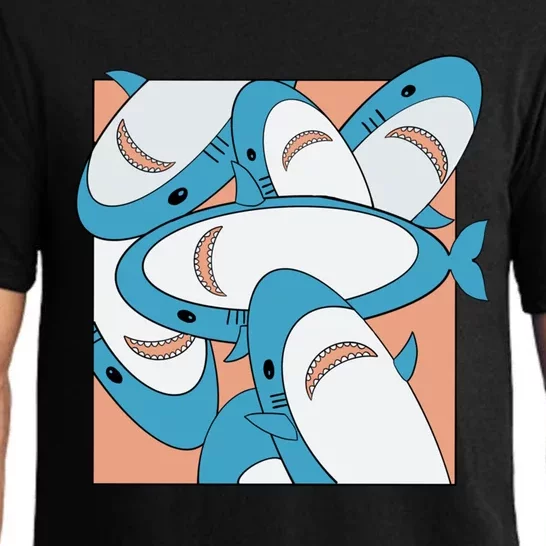 Where Do Sharks Go Pajama Set