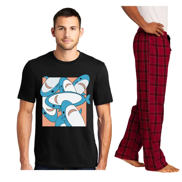 Where Do Sharks Go Pajama Set