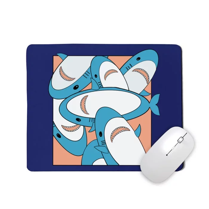 Where Do Sharks Go Mousepad