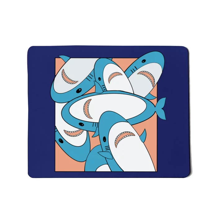 Where Do Sharks Go Mousepad