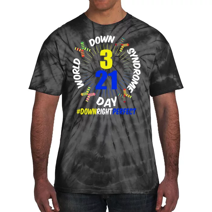 World Down Syndrome Day #DownRightPerfect Tie-Dye T-Shirt