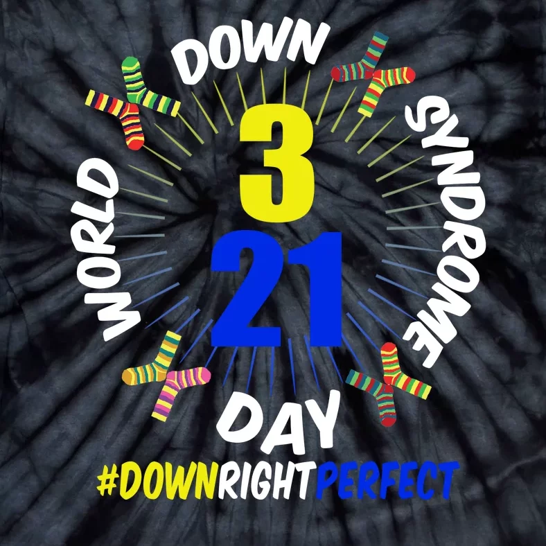 World Down Syndrome Day #DownRightPerfect Tie-Dye T-Shirt