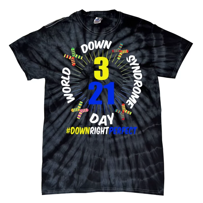 World Down Syndrome Day #DownRightPerfect Tie-Dye T-Shirt