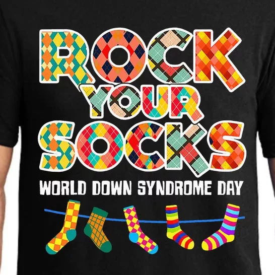 World Down Syndrome Day Rock Your Socks Awareness Pajama Set