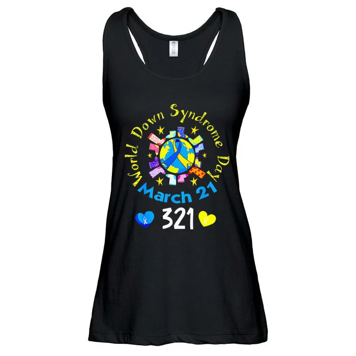 World Down Syndrome Day Awareness Socks Down Right Ladies Essential Flowy Tank