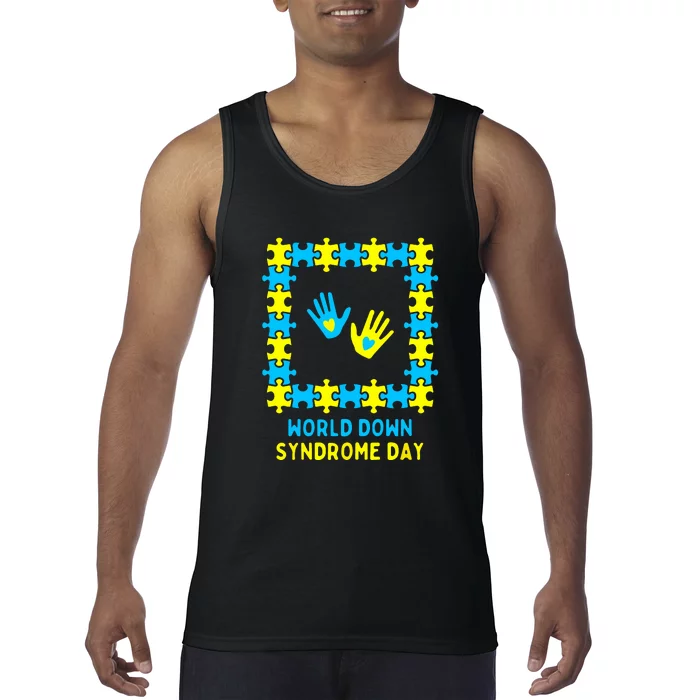 World Down Syndrome Awareness Day Gift Tank Top