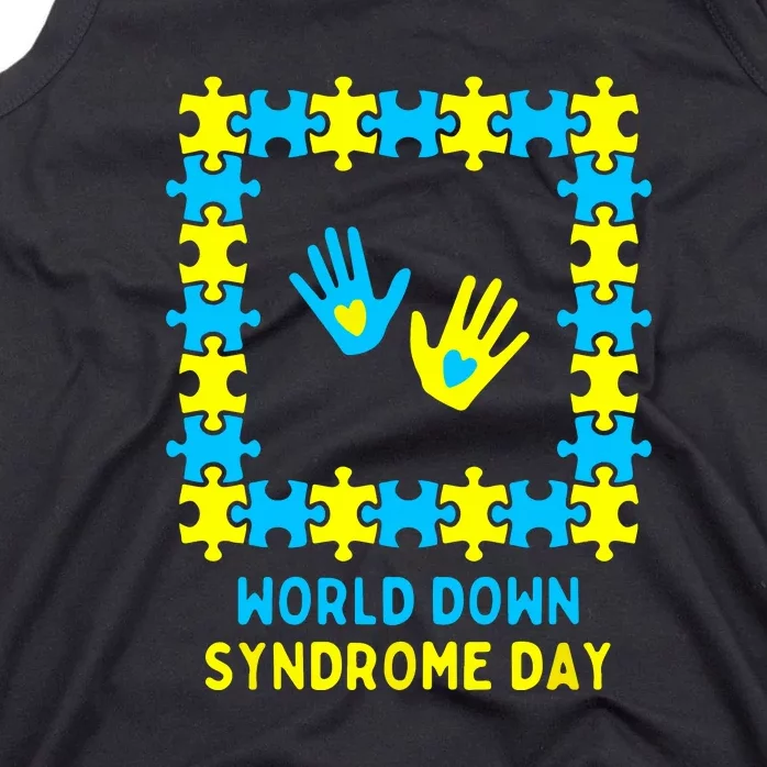 World Down Syndrome Awareness Day Gift Tank Top