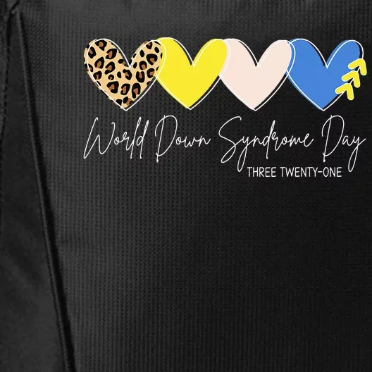 World Down Syndrome Awareness Day 3.21 Trisomy Support City Backpack