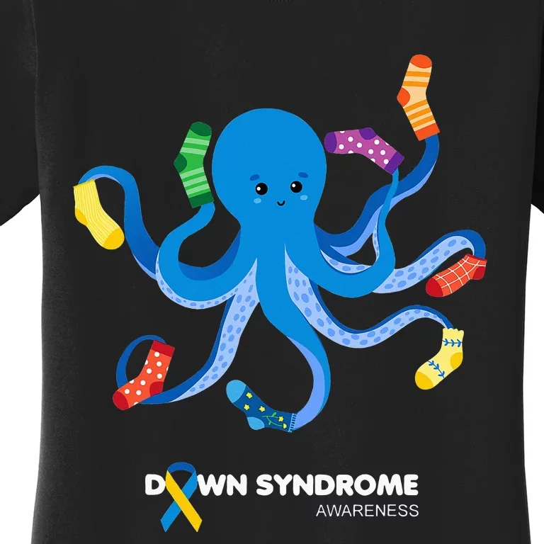 World Down Syndrome Awareness Day Rock Your Socks Women's T-Shirt