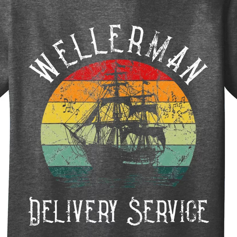 Wellerman Delivery Service For Sea Shanty Lover T-Shirt