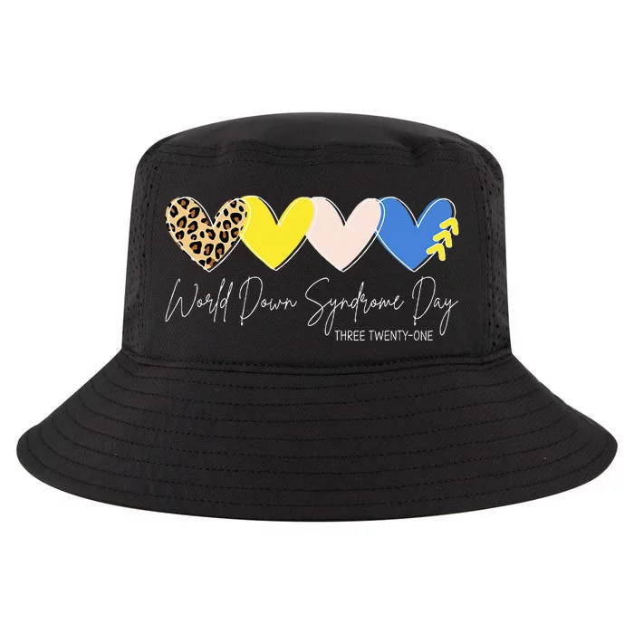 World Down Syndrome Awareness Day 3.21 Trisomy Support Cool Comfort Performance Bucket Hat