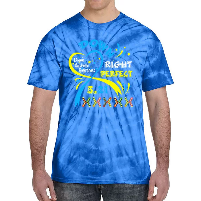 World Down Syndrome Day Support And Awareness March 21 Meaningful Gift Tie-Dye T-Shirt