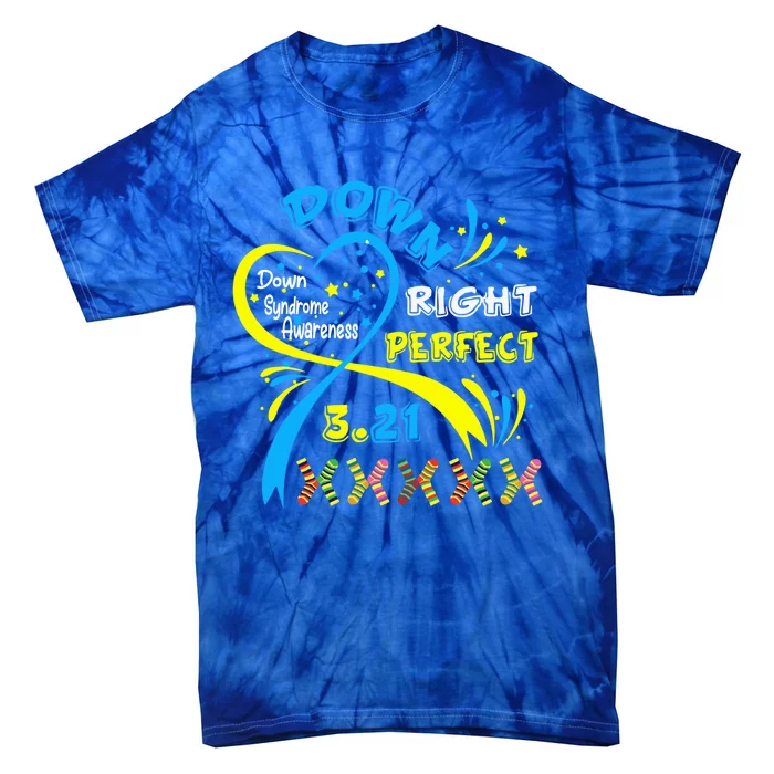 World Down Syndrome Day Support And Awareness March 21 Meaningful Gift Tie-Dye T-Shirt