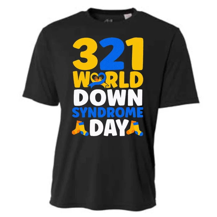 World Down Syndrome Day Awareness March 21 Cooling Performance Crew T-Shirt