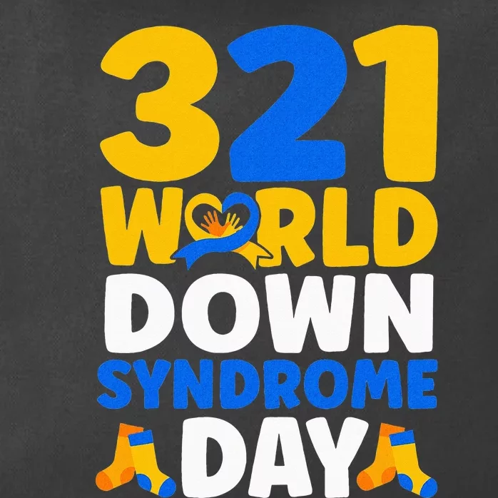 World Down Syndrome Day Awareness March 21 Zip Tote Bag