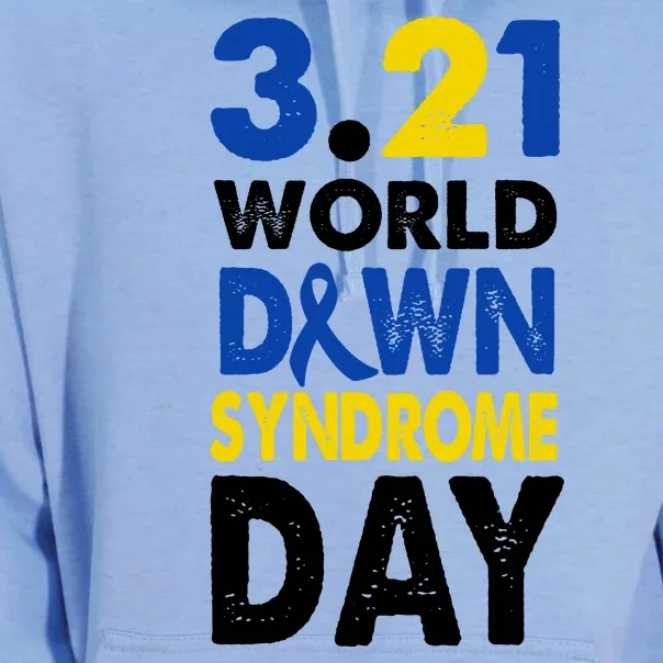 World Down Syndrome March 21st Awareness Unisex Surf Hoodie