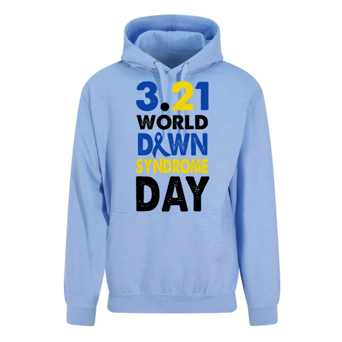 World Down Syndrome March 21st Awareness Unisex Surf Hoodie