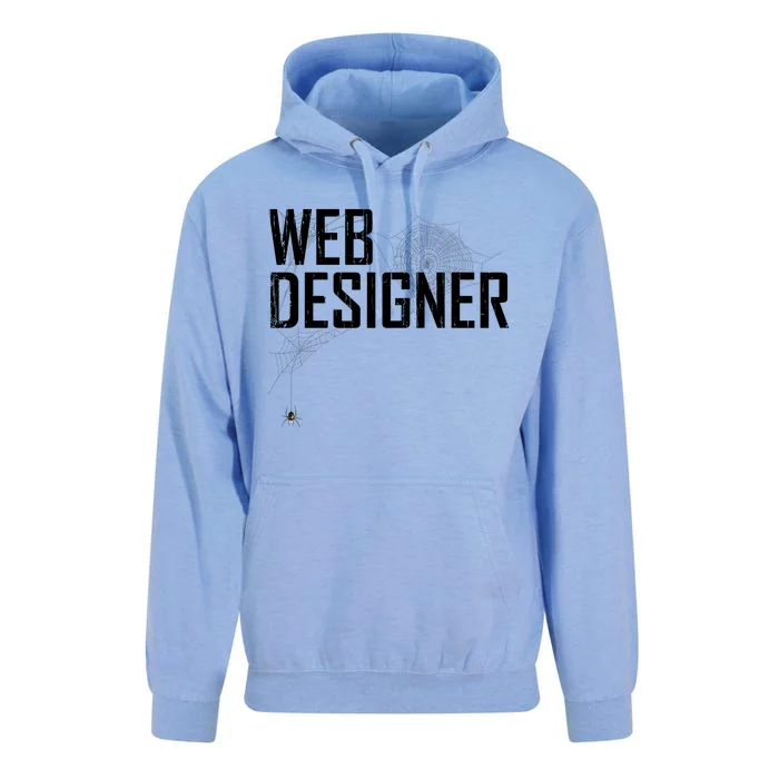 Web Designer Spider Web Unisex Surf Hoodie