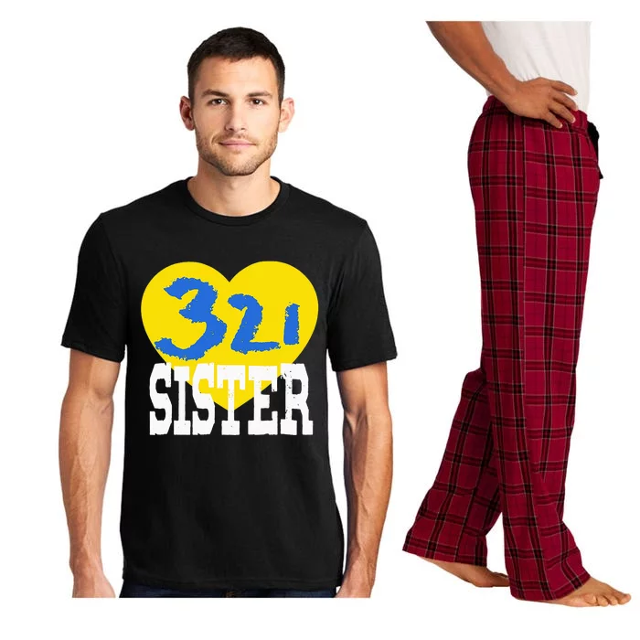 World Down Syndrome Day Trisomy 21 SiSTER Support Pajama Set