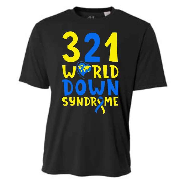 World Down Syndrome Day Awareness March 21 Cooling Performance Crew T-Shirt