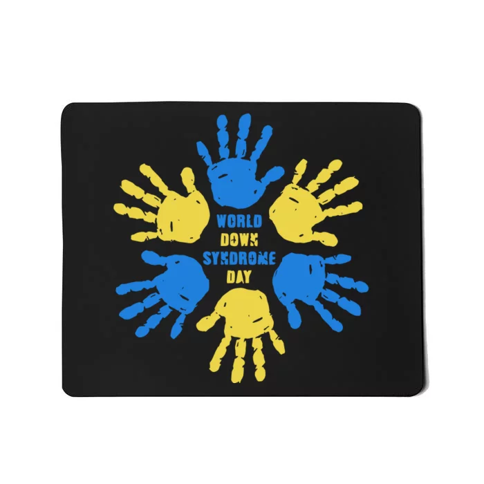 World Down Syndrome Day Awareness Support Trending Gift Idea Mousepad