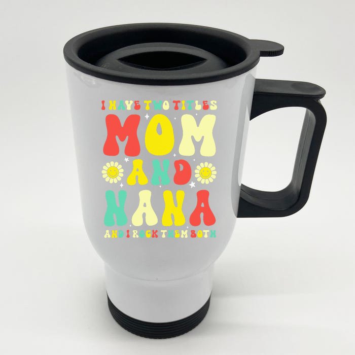 World Down Syndrome Day, Rock Your Socks Awareness Front & Back Stainless Steel Travel Mug