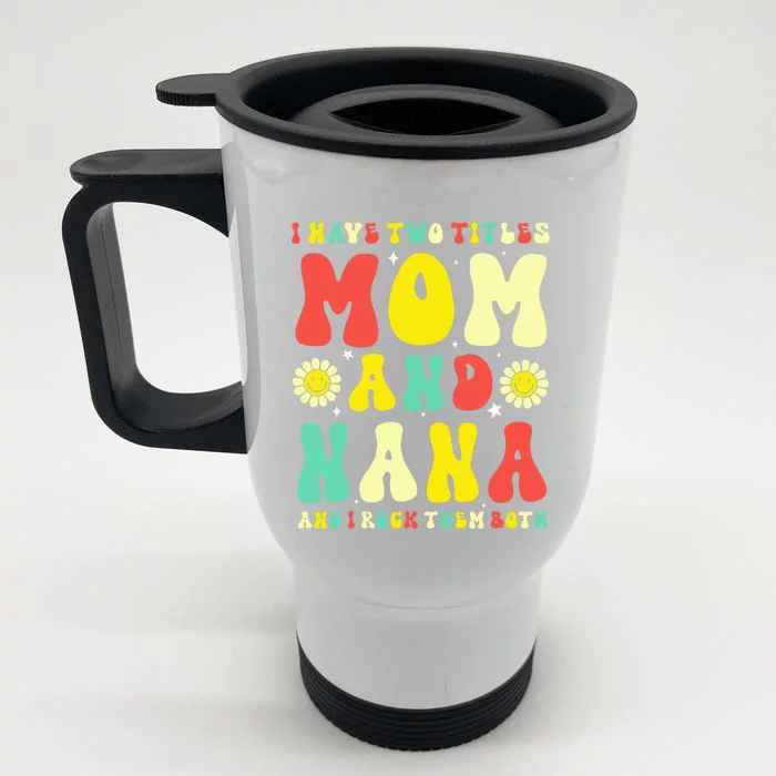 World Down Syndrome Day, Rock Your Socks Awareness Front & Back Stainless Steel Travel Mug