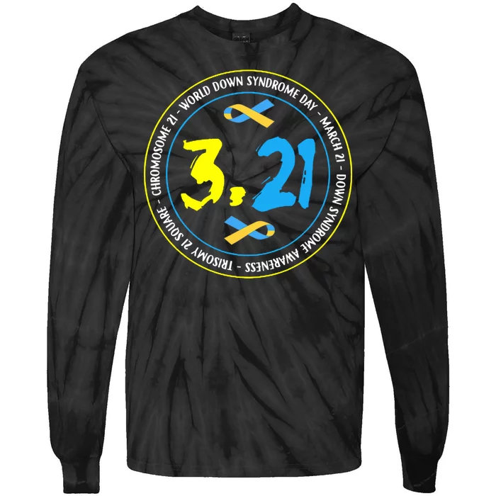 World Down Syndrome Day March 12st Tie-Dye Long Sleeve Shirt