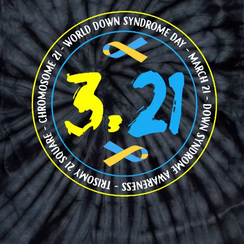 World Down Syndrome Day March 12st Tie-Dye T-Shirt