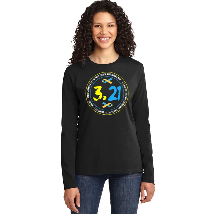 World Down Syndrome Day March 12st Ladies Long Sleeve Shirt