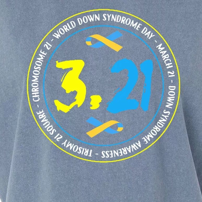 World Down Syndrome Day March 12st Garment-Dyed Women's Muscle Tee