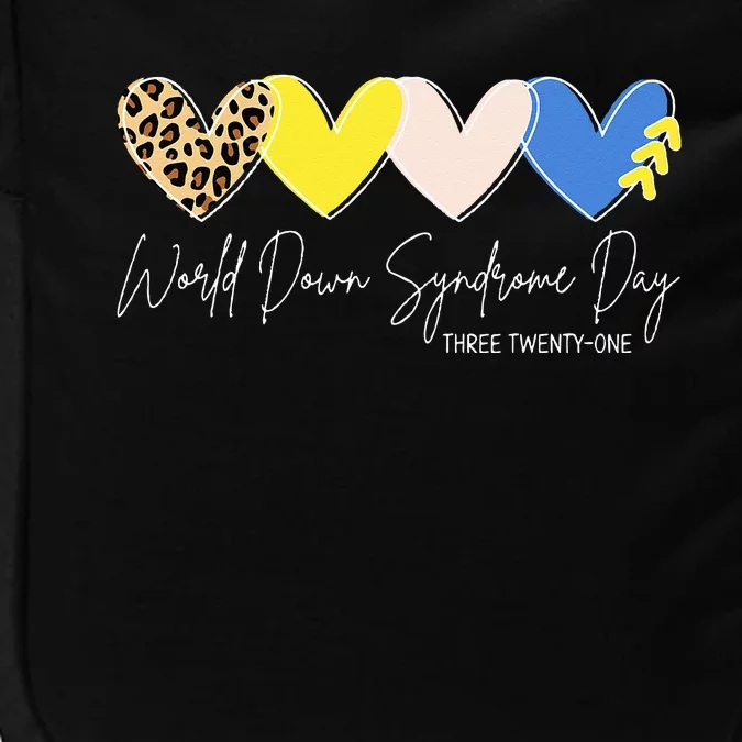 World Down Syndrome Awareness Day 3.21 Trisomy Support Impact Tech Backpack