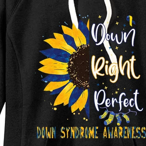 World Down Syndrome Day Awareness Socks 21 March Women's Fleece Hoodie