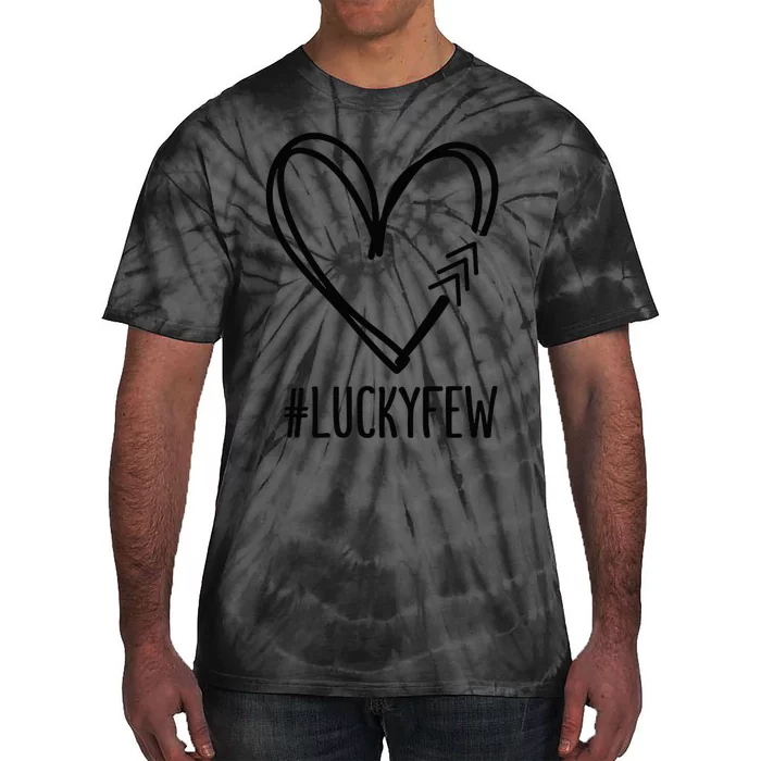 World Down Syndrome Awareness Day 3 Arrows Lucky Few Tattoo Tie-Dye T-Shirt