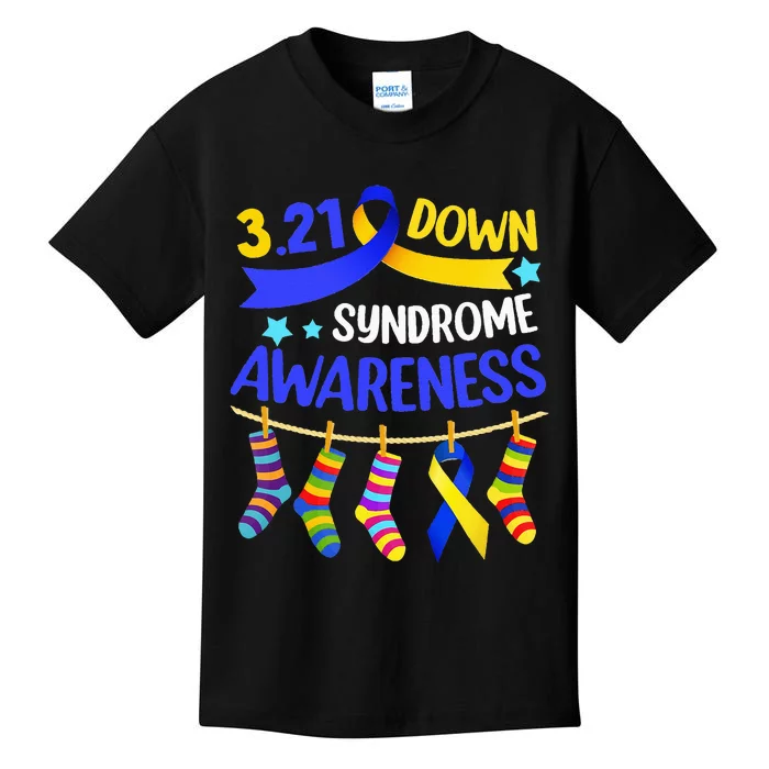 World Down Syndrome Day Awareness Socks 21 March Kids T-Shirt