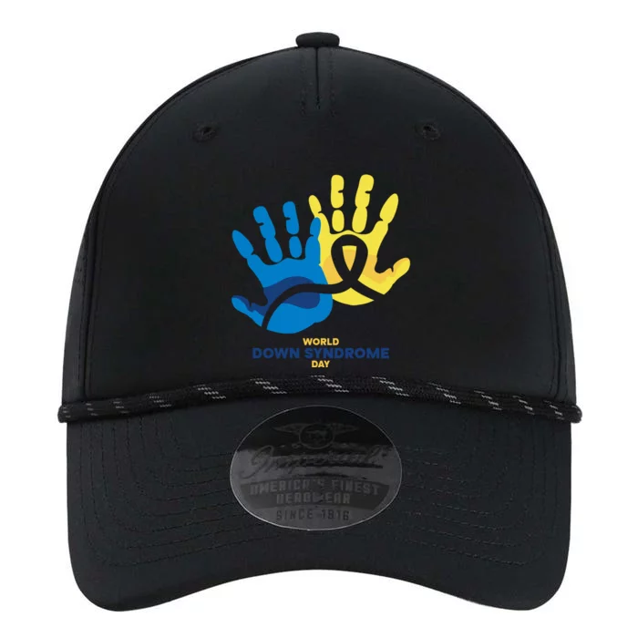 World Down Syndrome Day Handprint Awareness Performance The Dyno Cap