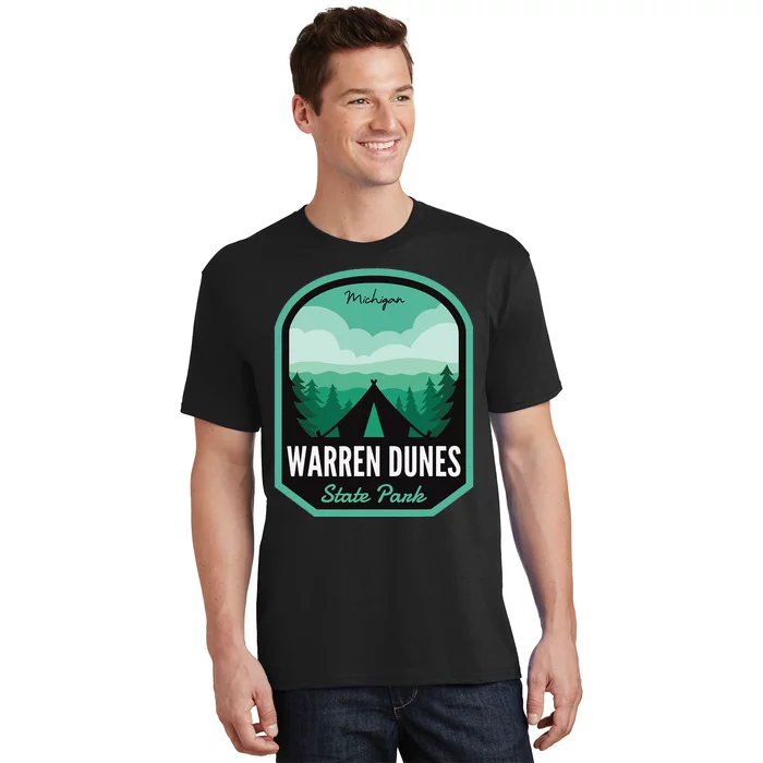 Warren Dunes State Park MI Camping T-Shirt