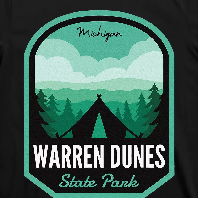 Warren Dunes State Park MI Camping T-Shirt