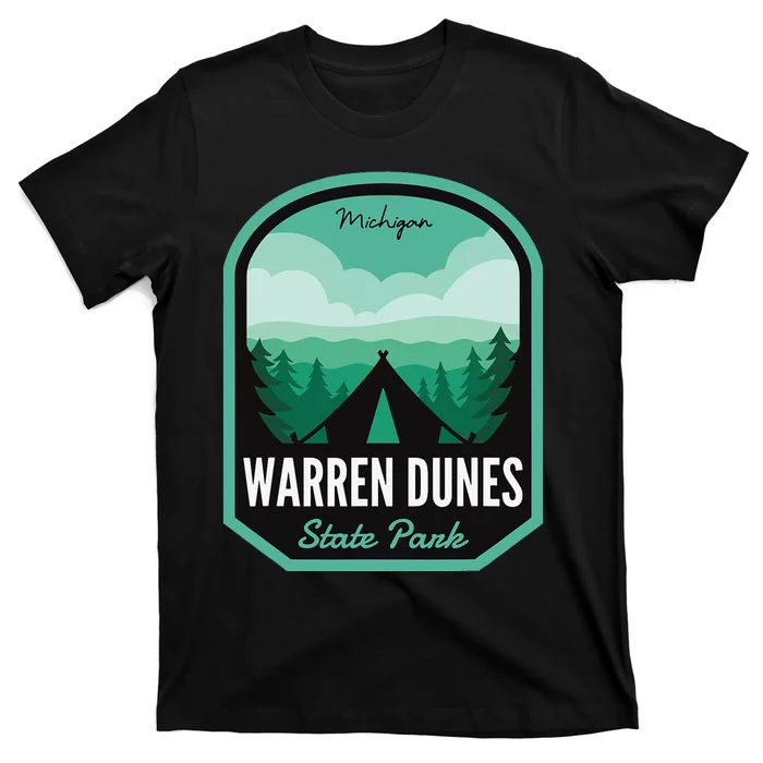 Warren Dunes State Park MI Camping T-Shirt