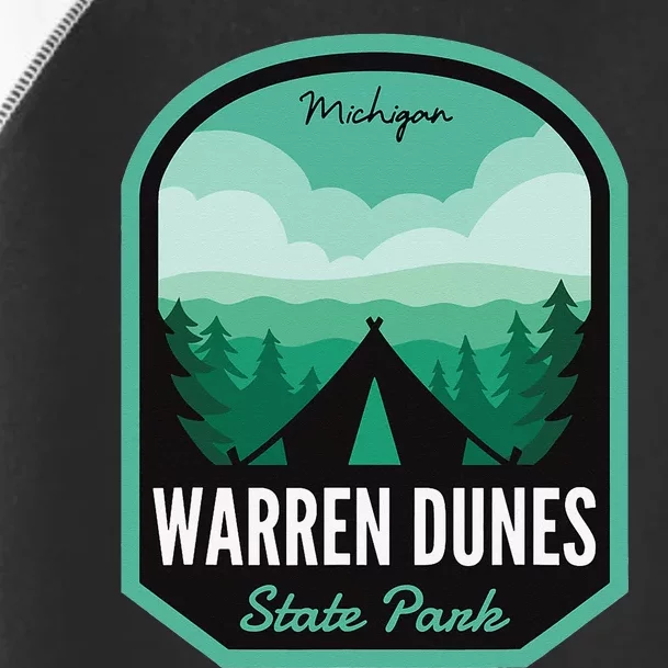 Warren Dunes State Park MI Camping Toddler Fine Jersey T-Shirt