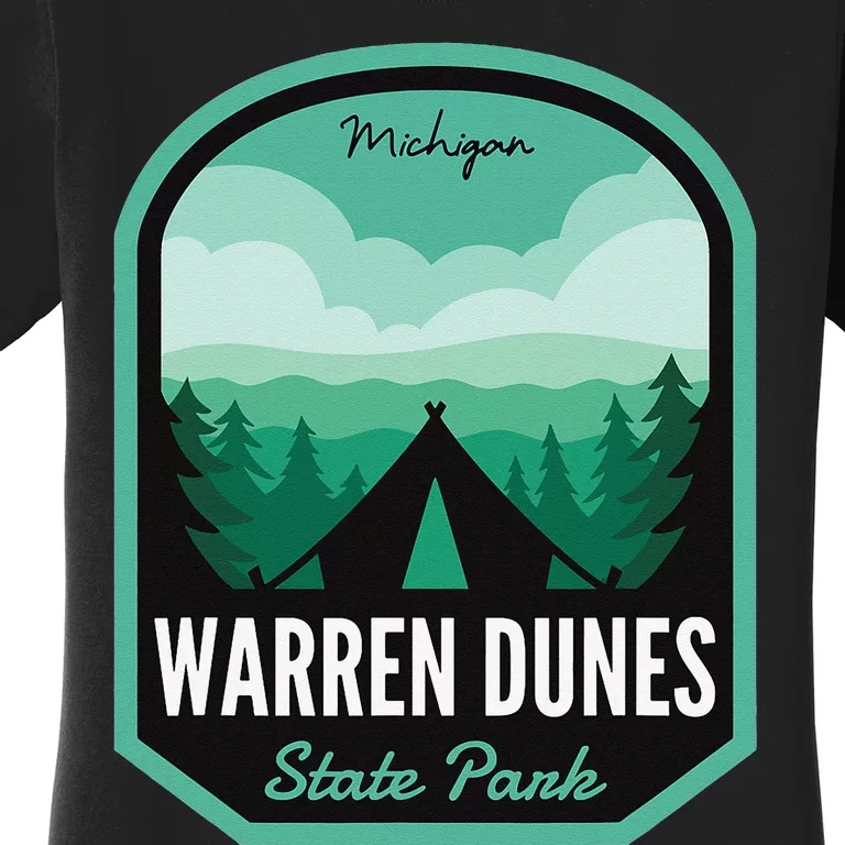 Warren Dunes State Park MI Camping Women's T-Shirt