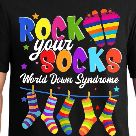 World Down Syndrome Day Rock Your Socks Awareness Pajama Set