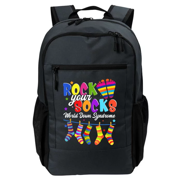 World Down Syndrome Day Rock Your Socks Awareness Daily Commute Backpack