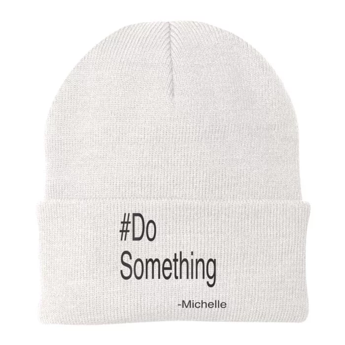 Women Do Something Knit Cap Winter Beanie