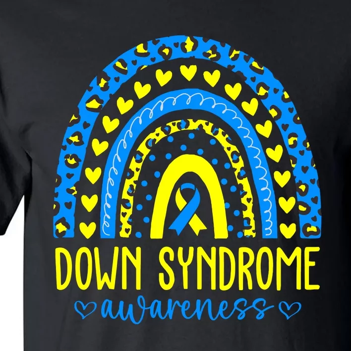 World Down Syndrome Day Rock Your Socks Awareness Tall T-Shirt