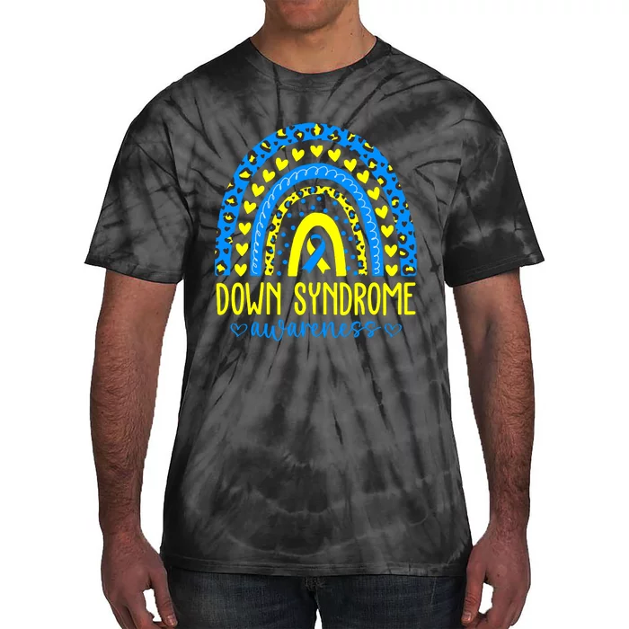 World Down Syndrome Day Rock Your Socks Awareness Tie-Dye T-Shirt