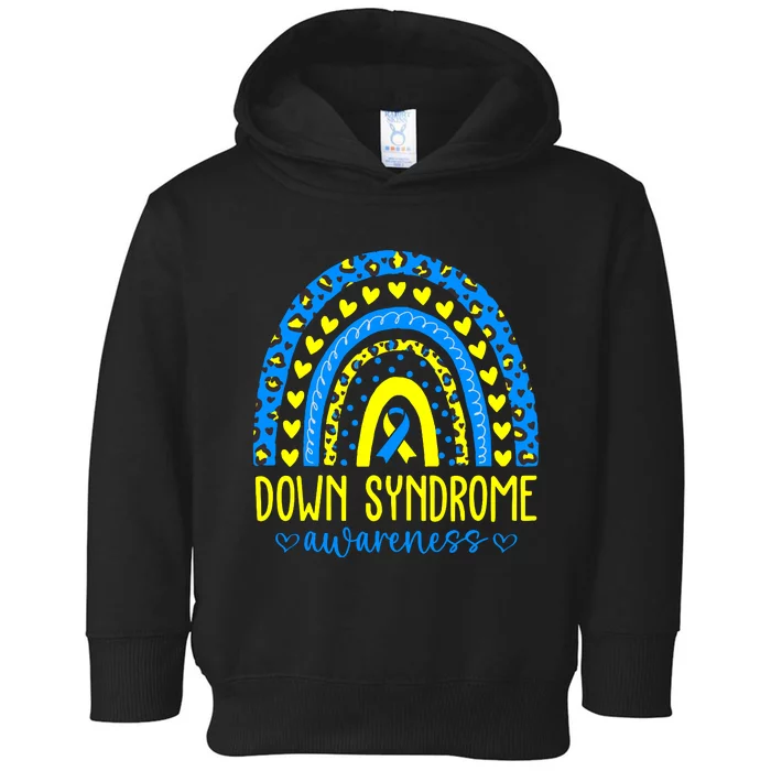 World Down Syndrome Day Rock Your Socks Awareness Toddler Hoodie